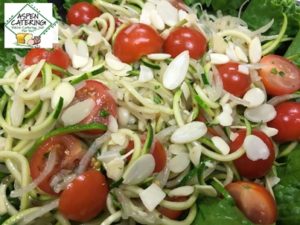 Spiralized Salad Aspen Catering