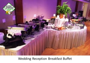 breakfast wedding catering